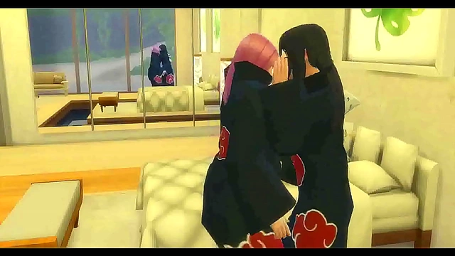 Sakura & Konan’s Milky Threesome Adventure in Naruto Hentai