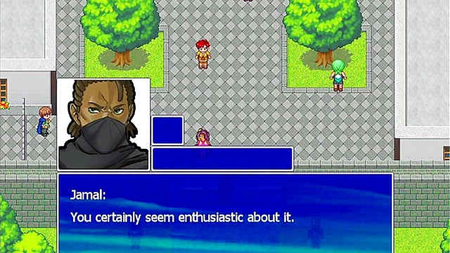 Huge-Busted Gamer Jamal Laquari Fucks Farah in Legend of Queen Opala Walkthrough