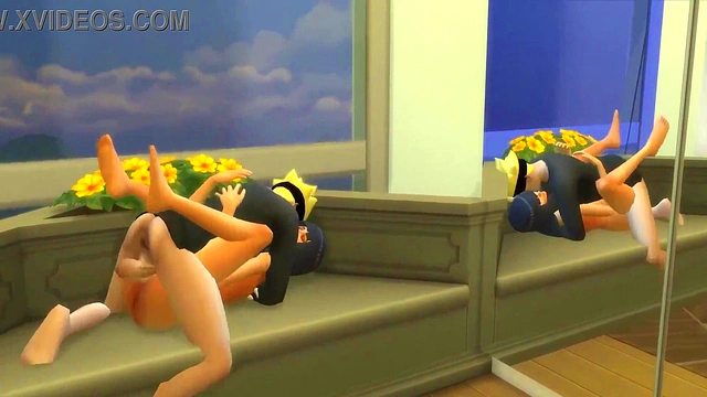 Hinata & Boruto’s Forbidden Anime Lust – Step-Mom Craves Younger Dick Over Husband