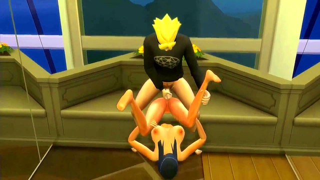 Hinata & Boruto’s Forbidden Anime Lust – Step-Mom Craves Younger Dick Over Husband