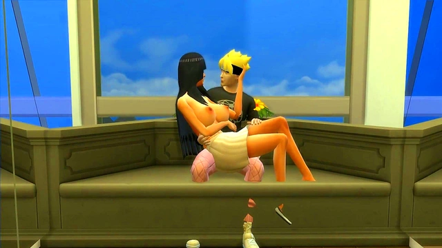 Hinata & Boruto’s Forbidden Anime Lust – Step-Mom Craves Younger Dick Over Husband