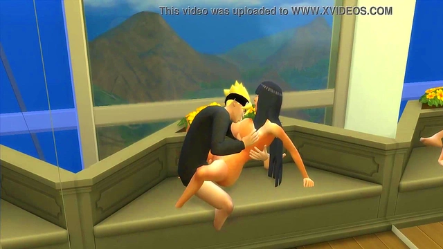 Hinata & Boruto’s Forbidden Anime Lust – Step-Mom Craves Younger Dick Over Husband