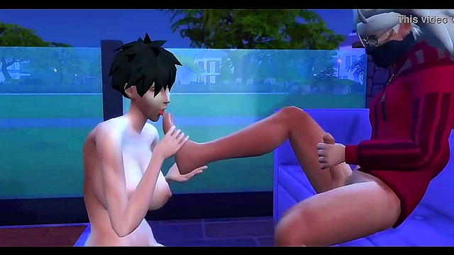 Madara Challenges Videl in Naruto Hentai for Steamy Garment-Ripping Fun