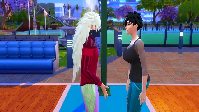 Madara Challenges Videl in Naruto Hentai for Steamy Garment-Ripping Fun