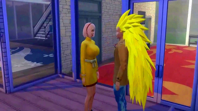 Radi Fucks Naruto's Wife Sakura On The Table After Drinks In Naughty Anal Scene