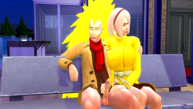 Radi Fucks Naruto's Wife Sakura On The Table After Drinks In Naughty Anal Scene