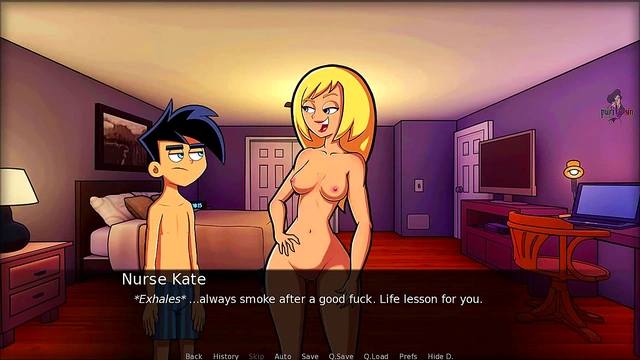 Hot Nurse Gets Rough Anime Sex With Big Boobed Milf In Danny Phantom Style