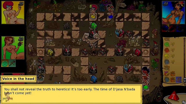 Sexy Brunette & Redhead Take On Goblin's Curse in Hot Anime Adventure