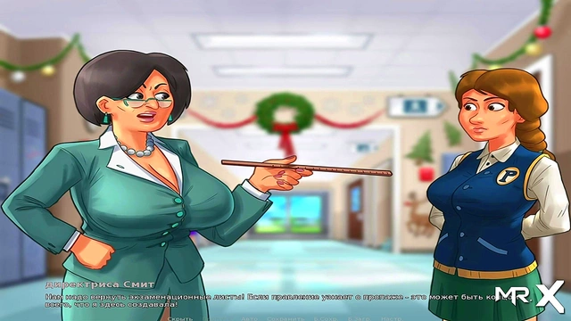 Teen Anime Babe Gives Blowjob Before Uncensored Summertime Saga Pussy Play