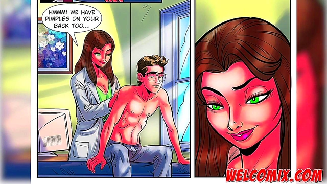 Nerd Stallion Fucks Two Hot Babes In Steamy Hentai Comic Adventure