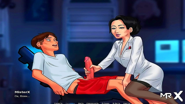 Summer Saga Teacher Gives Seductive Blowjob Craving YourCum