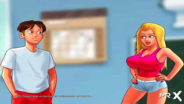 Summer Saga Teacher Gives Seductive Blowjob Craving YourCum