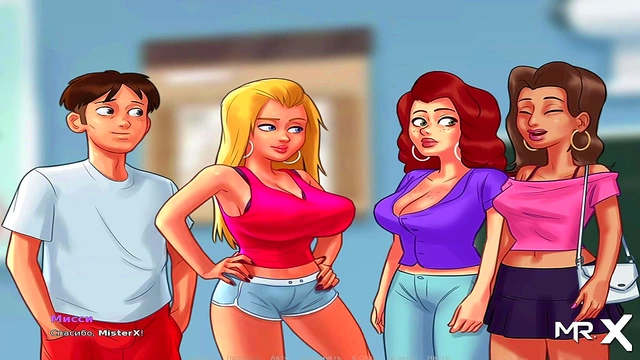 Summer Saga Teacher Gives Seductive Blowjob Craving YourCum