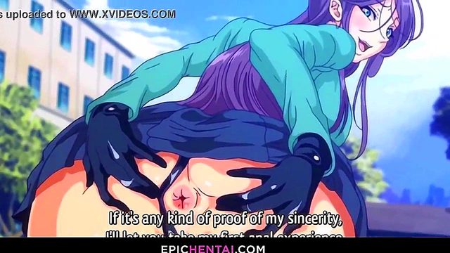Horny Anime Waifu Shows Ahegao Face During Intense Fat-Ass Anal Sex Session
