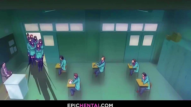 Horny Anime Waifu Shows Ahegao Face During Intense Fat-Ass Anal Sex Session