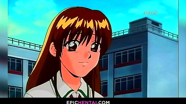 College Waifu Saki Izumi Gets Toyed Up In Naughty Anime Session