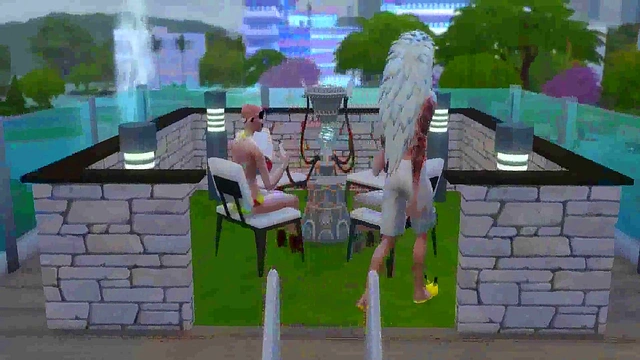 Videl Asks Madara for Threesome Fun at Pool With Naruto Friends