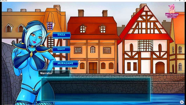 Big-Assed Anime Babe Dominates Hardcore Sex In The Void Club Game