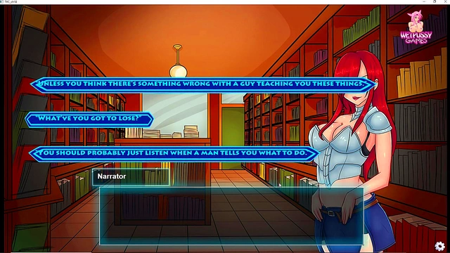 Big-Assed Anime Babe Dominates Hardcore Sex In The Void Club Game