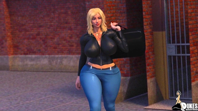 Tattooed Milf Biker Chick Naudi Nala Takes Multiple BBC Cocks In Club Threesome