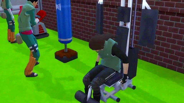 Team 9's New Training Turns Erotic – Tenten Fucks Hard in Gangbang for Multiple Cums