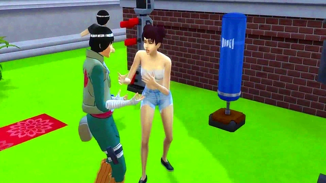 Team 9's New Training Turns Erotic – Tenten Fucks Hard in Gangbang for Multiple Cums