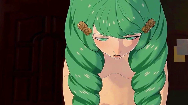 3D Anime Flayn from Fire Emblem Gets naughty With Her Sexy Curves