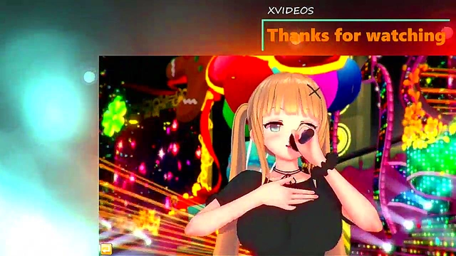 Strong-Personality Asami Rubs Her Huge Tits While Giving Blowjob & Handjob