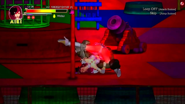 Hentai Clown Seduces Iron Maiden in Erotic Circus Showdown