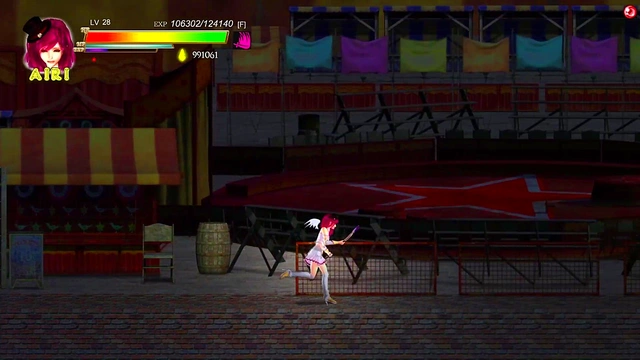 Hentai Clown Seduces Iron Maiden in Erotic Circus Showdown