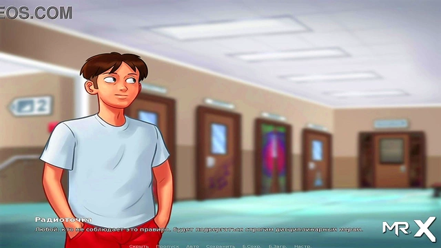 Summertime Saga Teen MILF Shows Off New Tattoo & Pussy In Cartoon Action