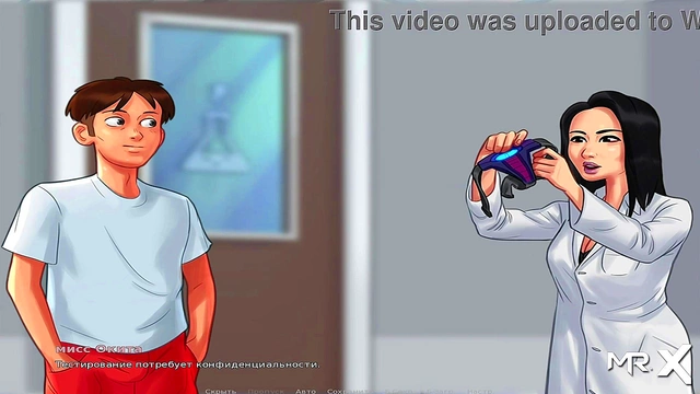 Summertime Saga Teen MILF Shows Off New Tattoo & Pussy In Cartoon Action