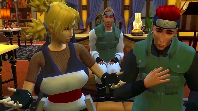 Temari Cheats With Huge Dick In Front Of Cuckold Husband Shikamaru - Naruto Hentai Anal