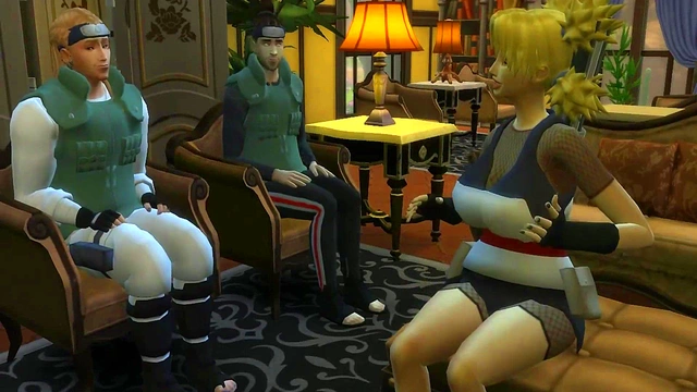 Temari Cheats With Huge Dick In Front Of Cuckold Husband Shikamaru - Naruto Hentai Anal