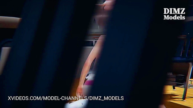 Asian Waifu Gives Intense Blowjob & Deepthroat In Classroom Romance Scene