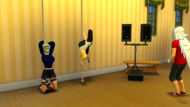 Kinky Anime Trio – Naruto, Sakura & Hinata Share Black Cocks for Hot Anal Fun