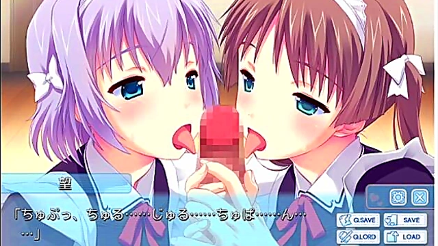 Horny Anime Maid Shares Her Body With Everyone for Ecstatic Pleasure