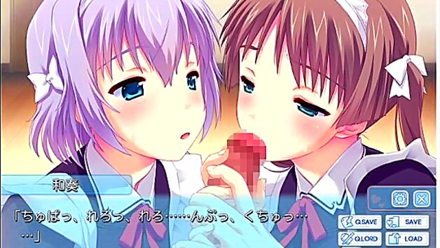 Horny Anime Maid Shares Her Body With Everyone for Ecstatic Pleasure