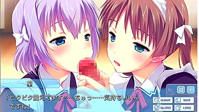 Horny Anime Maid Shares Her Body With Everyone for Ecstatic Pleasure