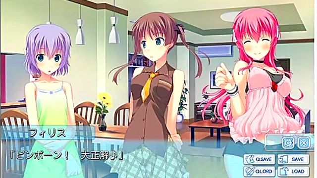 Horny Anime Maid Shares Her Body With Everyone for Ecstatic Pleasure