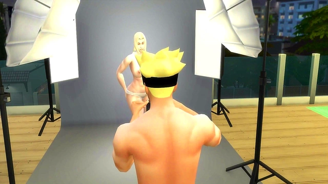 Naruto fucks Sunade Roughly in Anal After Convincing Her to Strip for Him