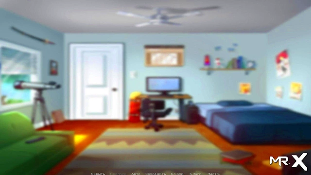 Mature Beauty jerks off teen's cock in Summertime Saga Hentai Scene