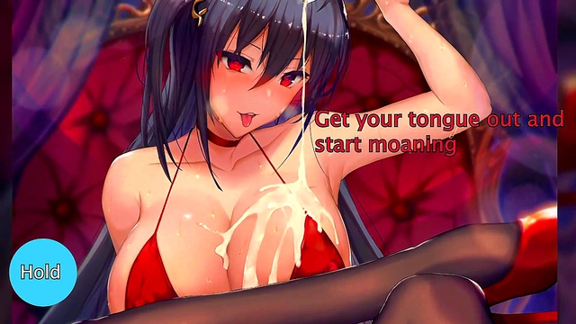 Hot Azur LaneTaihou Edges You With ASMR Jerk Off Instructions & Big Tits