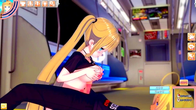 Blonde Big-Titted Anime Gal Gets Fucked & Titty Fucked in 3D Hentai Adventure