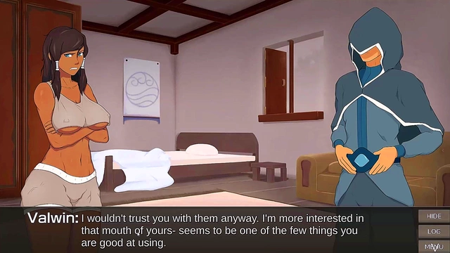 Korra’s Anger Turns Into A Horny Blowjob With Big Boobs And Cummy Finish