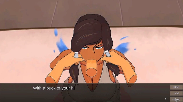 Korra’s Anger Turns Into A Horny Blowjob With Big Boobs And Cummy Finish