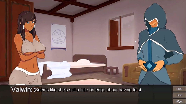 Korra’s Anger Turns Into A Horny Blowjob With Big Boobs And Cummy Finish