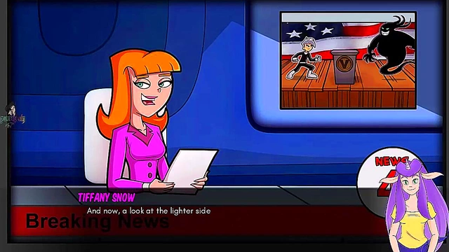 Goth Danny Gets Hot Nurse Handjob In Anime-Amity Park Heaven