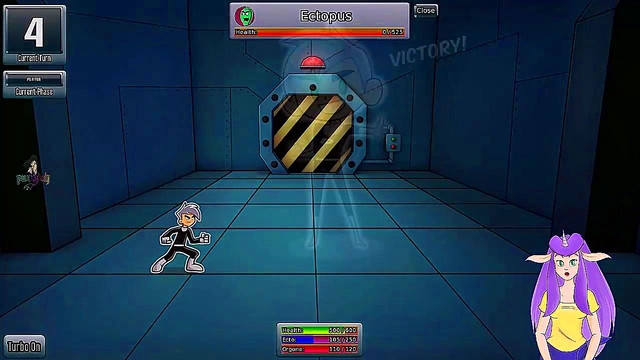 Goth Danny Gets Hot Nurse Handjob In Anime-Amity Park Heaven