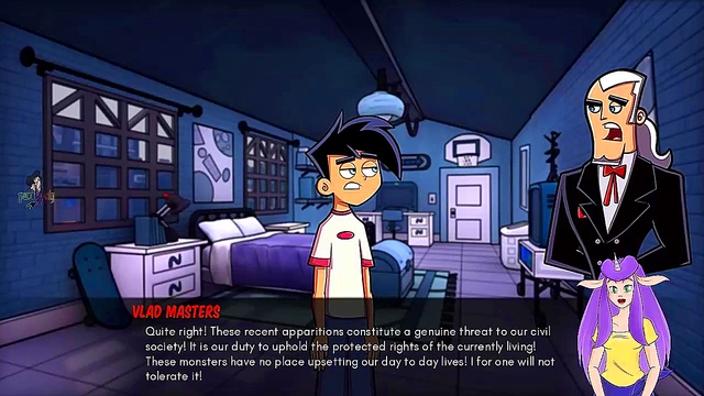 Goth Danny Gets Hot Nurse Handjob In Anime-Amity Park Heaven